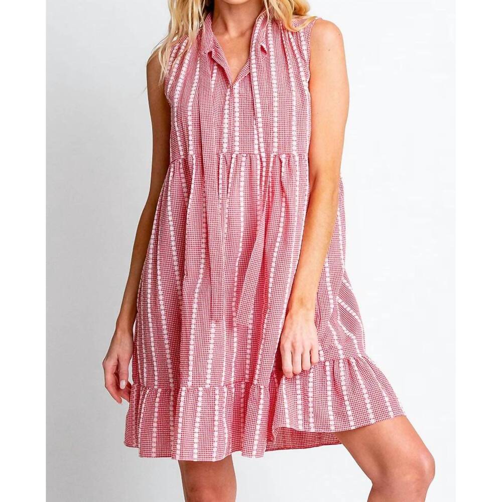 NEW MONTE alice dress in prairie red